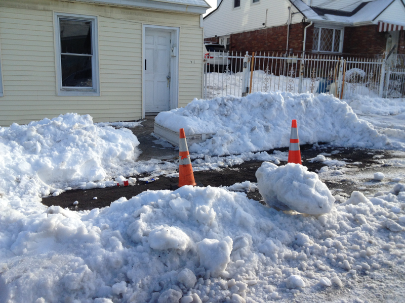 Illustration for article titled A spotter's guide to saving your dug out parking spot in the Snowpocalypse that is Paterson, NJ.